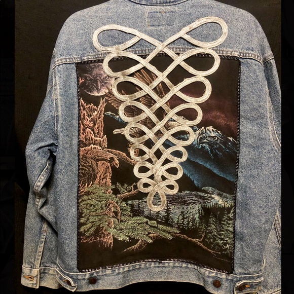 Jean patchwork jacket - Picture 2 of 8